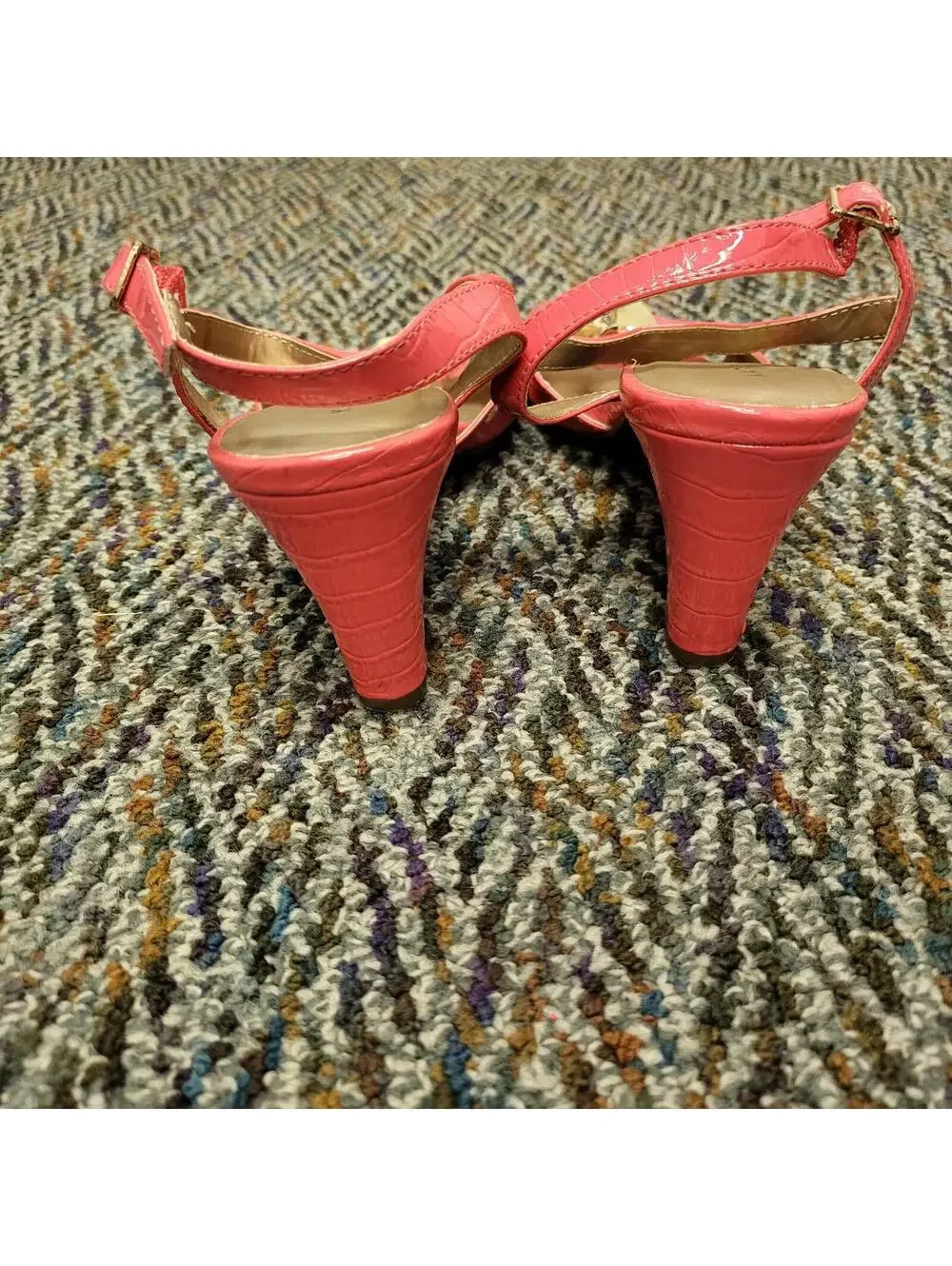 Karen Scott Danee Open Toe Dressy Heels Size 9.5